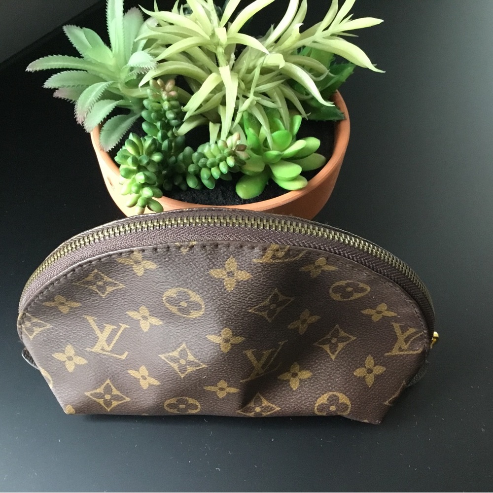 Designer makeup bag
